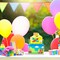 100pcs Yellow Balloon Sticks with Holders & Cups, 12.6" – Party, Wedding & Holiday Decor